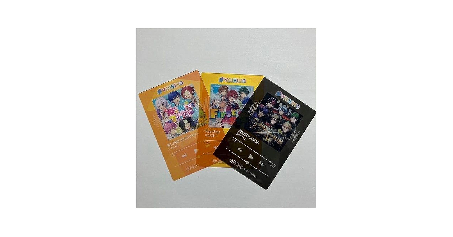 Amazon.co.jp: VOISING×カラオケまねきねこコラボクリアカード
