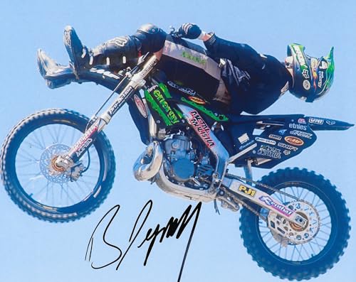 Brian Deegan Signed 8x10 Photo COA Proof Autographed Freestyle Motocross