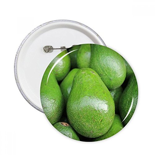 Badge bouton rond fruits frais XL pins pour décoration de vêtements multicolore