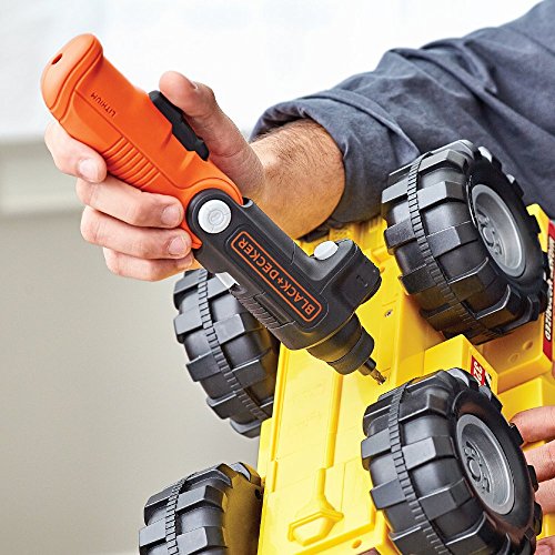 BLACK+DECKER 4V MAX Cordless Screwdriver with LED Light (BDCSFL20C)