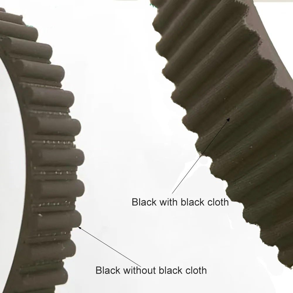 Drive Belt Correa Transmisión Poliuretano PU Negra HTD5M Ancho 8/10/12/15/20/25/30Mm Extremo Abierto Para Máquinas Transportadoras(2Meter,40mm)