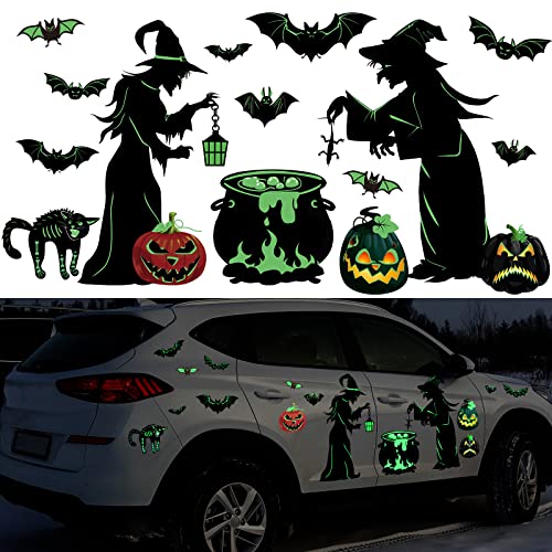 Decoraciones Magnéticas Halloween 16 Piezas Luminosas miniatura 1