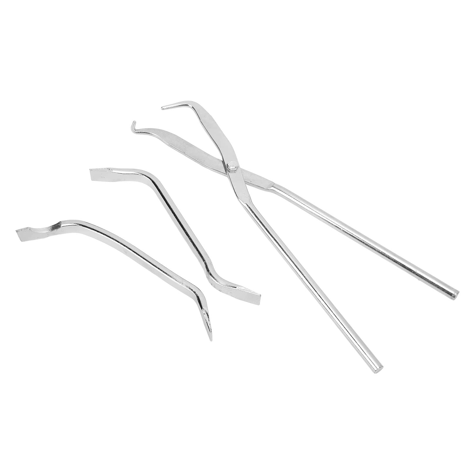 Cocoarm Kit Estrattore per Freni a Tamburo 8 Pezzi 45 Attrezzo per Rimozione Freni a Tamburo in Acciaio con Ossido Nero e Rivestimento Cromato Installatore a Molla Regolatore Ruota a Stella per Auto,
