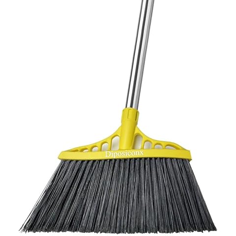 Diposiconx Heavy Duty Outdoor Angle Broom with Long Handle Cover