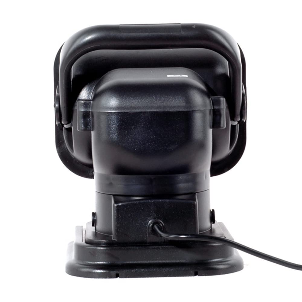 50w Led Search Light Marine Control remoto portátil 360 grados giratorio 9-36v Led con base magnética Led Work Light Spot Led Luces de conducción Luces antiniebla ( Color : 50w heightening black )