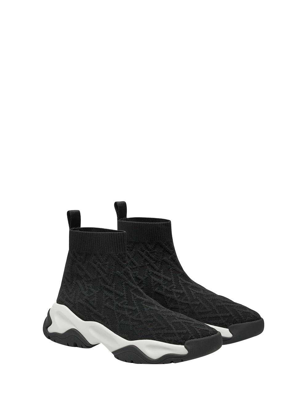 Armani Exchange James, Charm con Logo, Dettagli Dorati, Scarpe da Ginnastica Donna