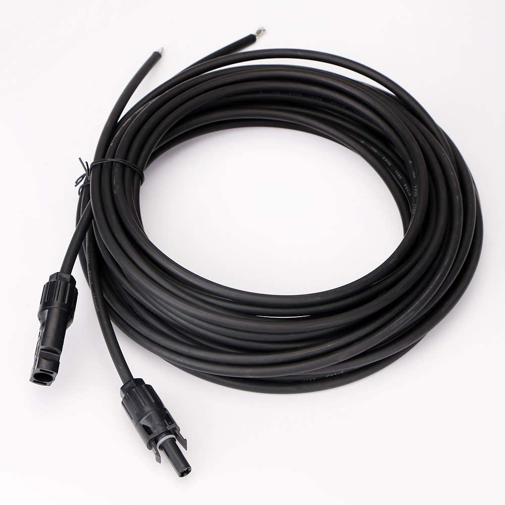 Solar DC Cable, 4sqmm with Crimped MC4 Connector (DC Cable 10mtr + 1 Pair MC4 Connector(M+F) Black) (B0B538ZKYM) Amazon Price History, Amazon Price Tracker