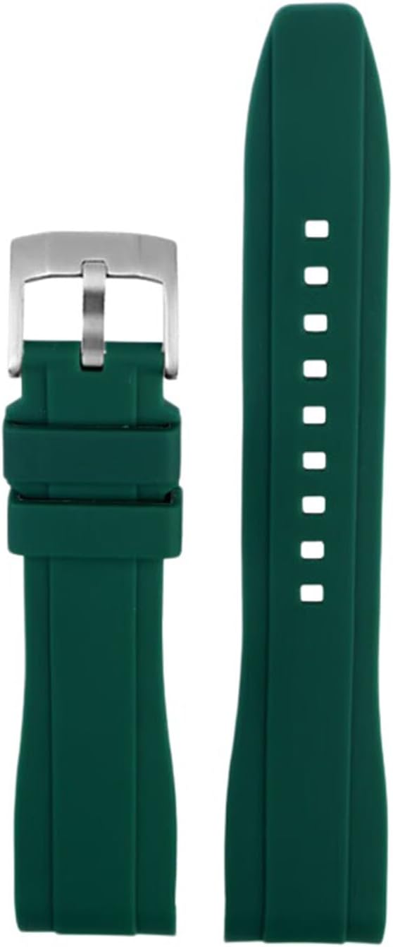 Compatible with Longines Conquest Strap for L3.742/642/782 Series Sports Diving Silicone Men's Accessories - 21mm