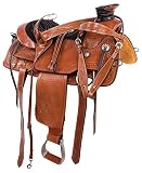 ME Enterprises Size 14” 15” 16” 17” 18", Wade Tree A Fork Premium Western Leather Roping Ranch Work