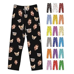Custom Pajamas Pants Plaid Personalized ...