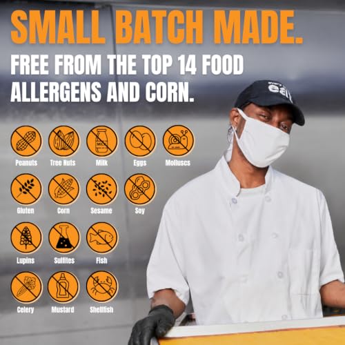 Image of Every Body Eat Gluten Free Crackers, Cheese-Less - Vegan Snacks, Dairy Free Cheddar Style Snack Crackers, Seed Oil Free (Pack of 6), 4 oz Bags