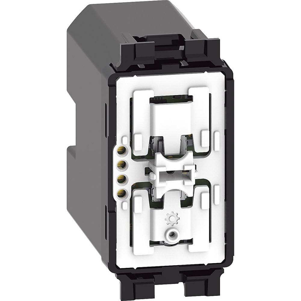 Bticino K4574CWI Comando Notte e Giorno Wireless Living Now, per Creare Scenari Personalizzabili di Luci e Tapparelle, 1 Posto