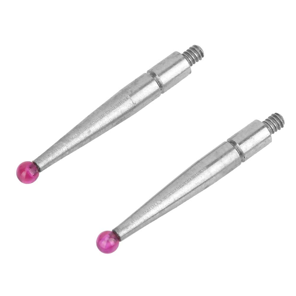 Fafeicy #-01 2Pcs Dial Lever Indicator Gauge With Red Ruby Tips - Precision Measuring Tool For Machinery Alignment & Mechanical Engineering Applications
