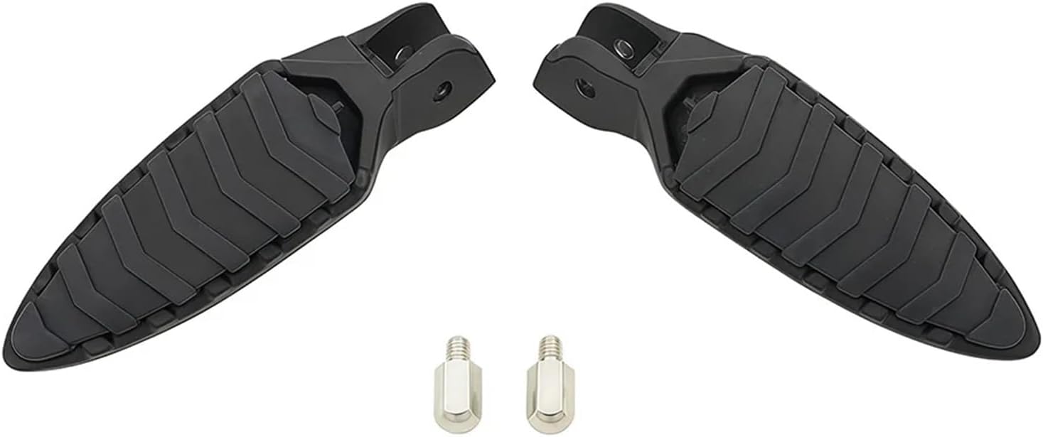Compatible for Ducati Diavel 1260 1260S 1200 1200S Carbon 2011-2022 Motorcycle Front Footrest Foot Pegs(Black)