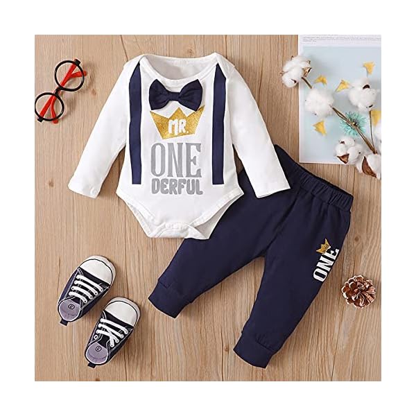 1st Birthday Outfit Boy Mr Onederful Birthday Outfit Baby Boy First Birthday Clothes