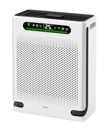HEPA Air Purifier for Large Rooms with Washable Filter