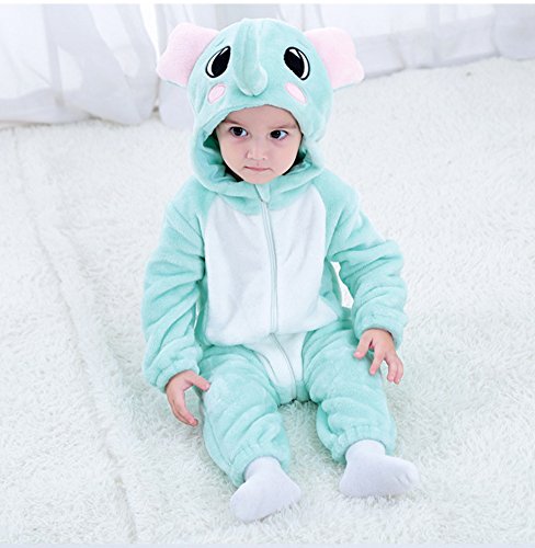 Doladola Baby Hooded Onesies Cartoon Dier Romper Baby Kleding Pasgeboren Outfits Jumpsuit - Image 4