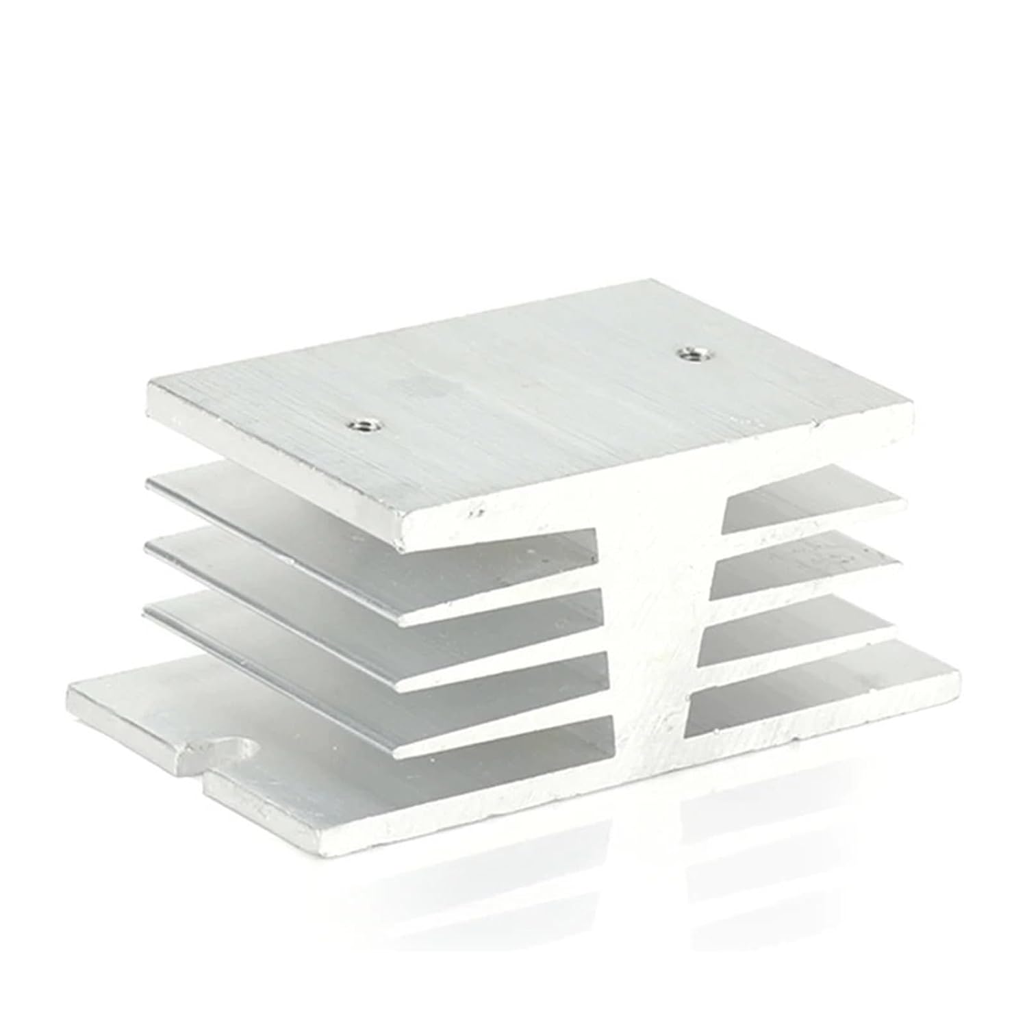 Radiator for Single Phase 10A 25A 40A 60A 80A 100A 120A 200A Aluminum Heat Sink SSR-10DA 25DA 40DA 1 Phase Solid State Relay 1Pcs(for 10-40A)