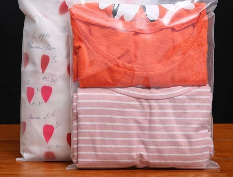 14 x 10 Inch Zip Lock Bags | Transparent Zipper Storage Cover | Clothes, Kids Wear & Travel Packing Organizer (Pack of 25)-image-28