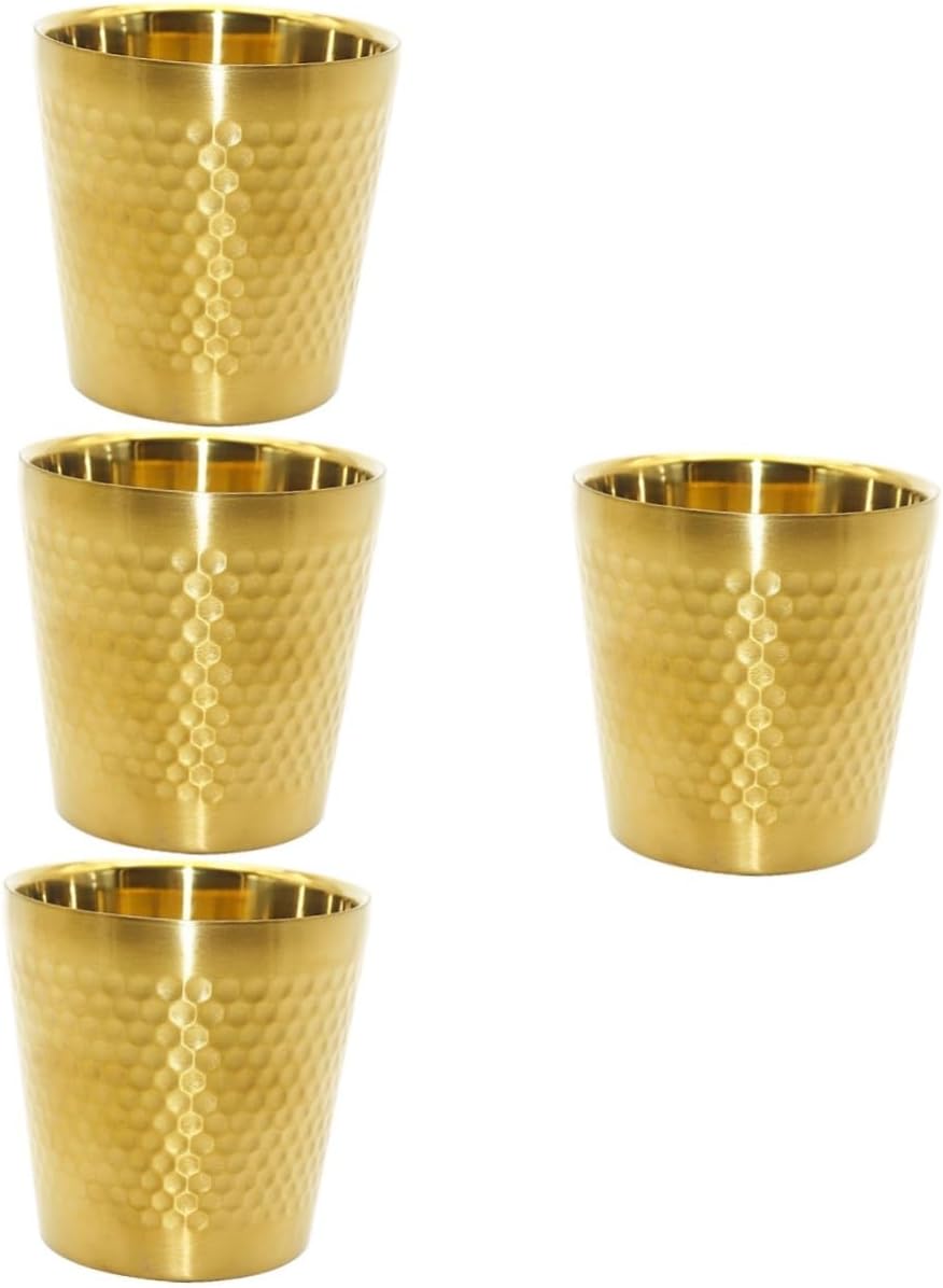 NOLITOY 4pcs Stainless Steel Shaving Bowl Elegant Foaming Cup for Men Capacity Soap Bowl for Daily Use Simple Design for Comfortable Shaving