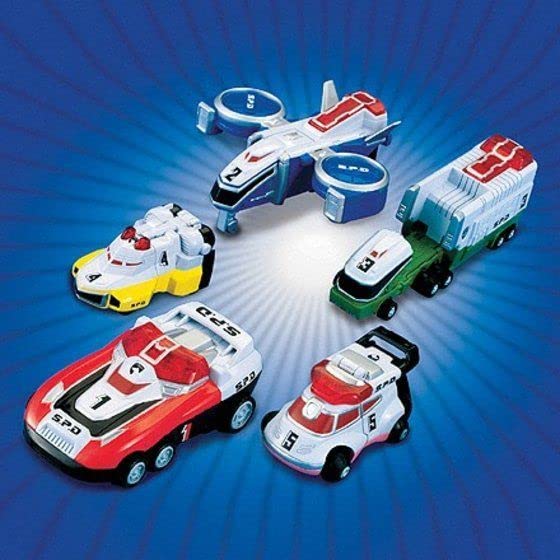 Amazon.co.jp: 製 特捜戦隊デカレンジャー ポピニカ デカマシンセット  