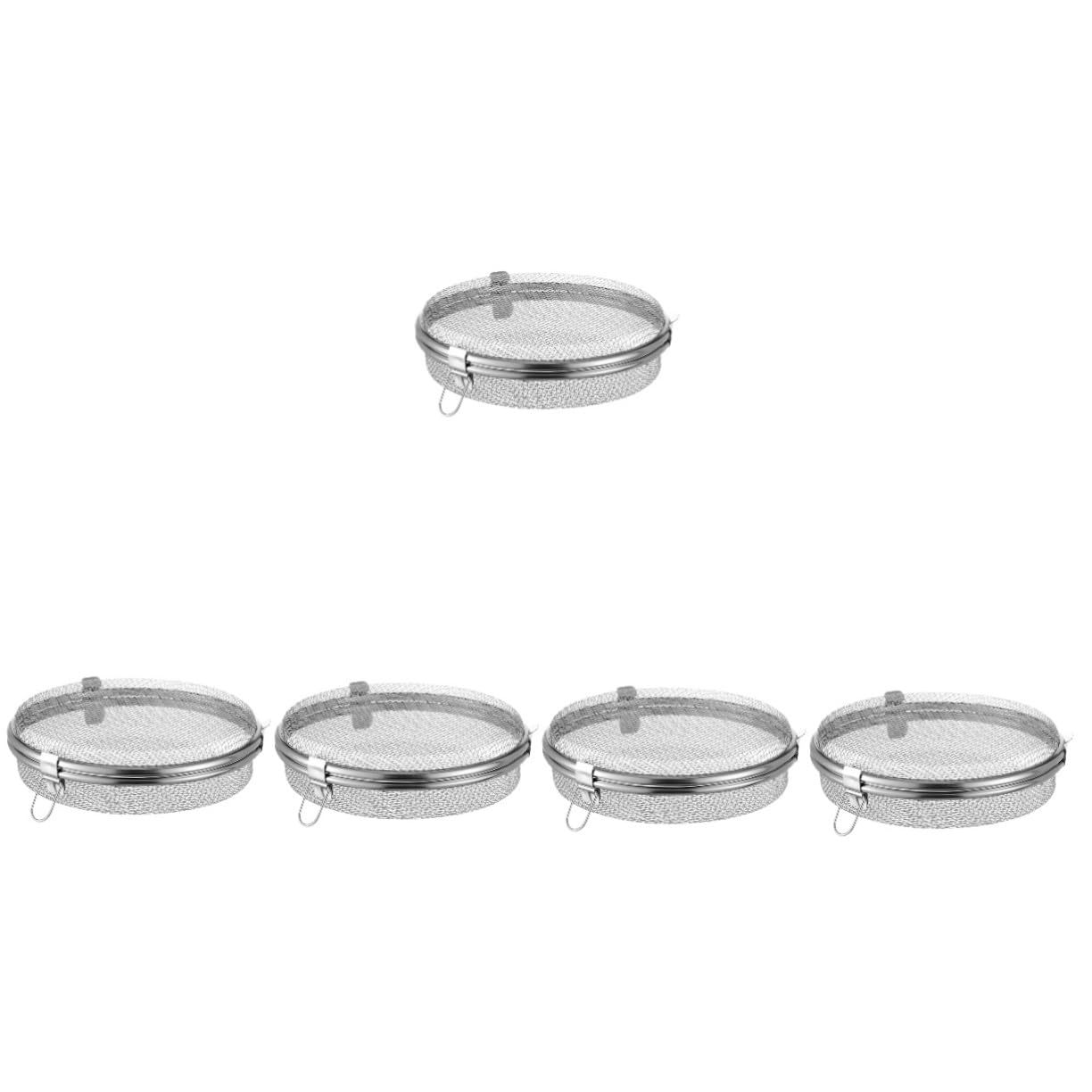 Amosfun 5 Piezas utensilios cocina acero inoxidable cestas almacenaje cocina cesta de utensilios de lavavajillas Reemplazo de cesta de cubiertos. cable estante freidoras cucharas cubiertos