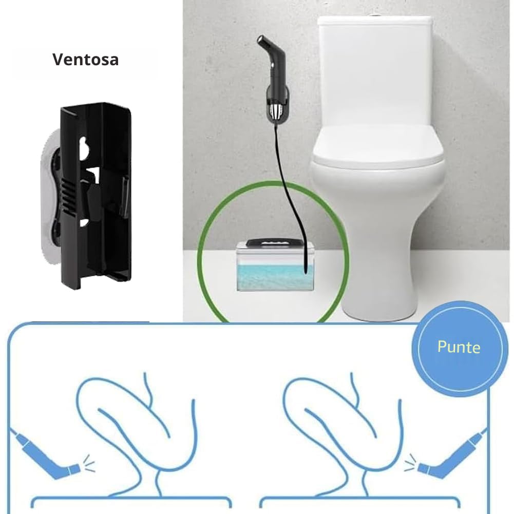 Bidet Portatile, Bidet Elettrico 2.3L da Viaggio per WC, Attività All'aperto Campeggio Bottiglia Spray a Mano, Bottiglia Perineale per Donne e Bambini, Cura del Corpo (2.3L B-idet Elettrico)