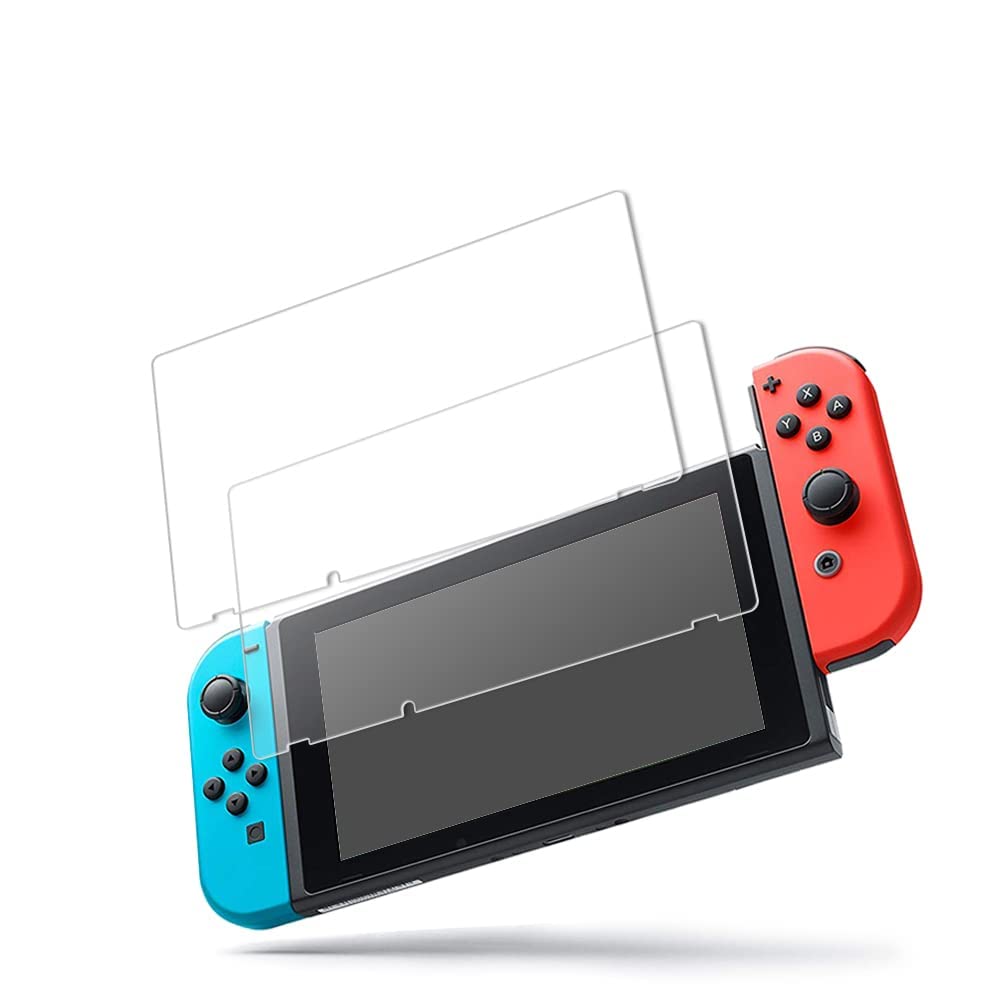 Nintendo Switch 本体、および保護ガラス 新品、未開封 Amazon | 【2枚セット】日本旭硝子素材製 Nintendo Switch 1世代