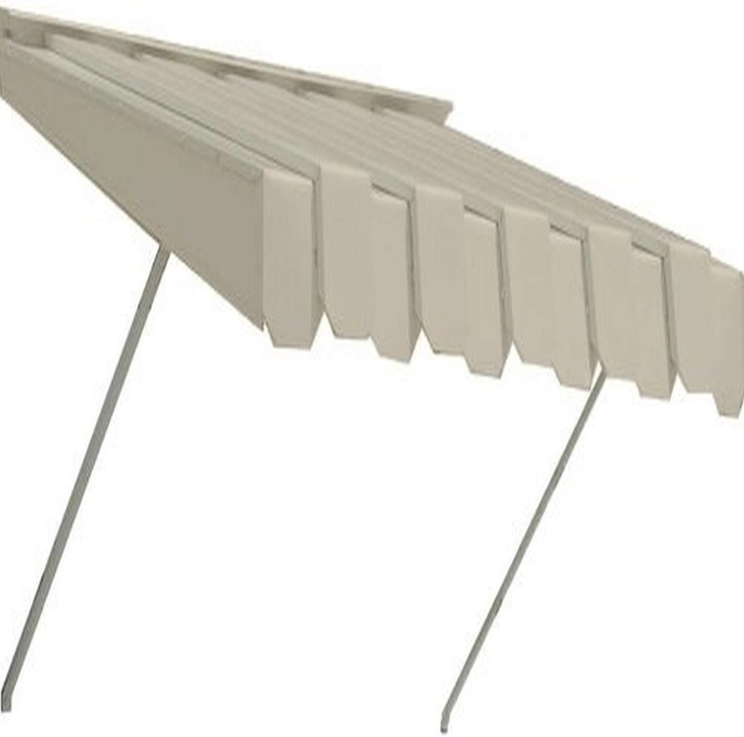 Americana Building Products Aluma Vent Valance End Style