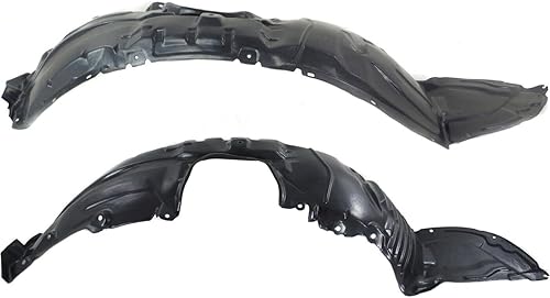 FITRITE AUTO PARTS Nuevo trazador de líneas de guardabarros delantero izquierdo del lado del pasajero y del lado del pasajero derecho para 2010-2013