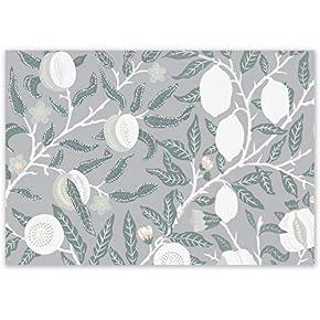 SIGNWIN Wall Mural Flower Pattern Removable Self-Adhesive Wallpaper...