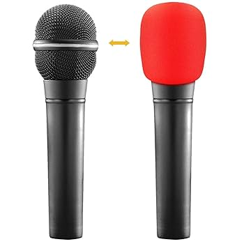 ◎スポンジ・マイク(Foam Microphone)◎マジック◎手品◎ サンワサプライ 22x22x35mm マイクスポンジ(10個) EA763BD-3(CDC