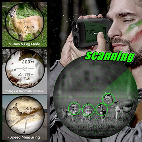 Telemetro-Caza-MiLESEEY-800M-Telemetro-Caza-con-Distancia-Vertical-Horizontal-en-angulo-Modo-de-escaneo-Velocidad-Modo-de-Lluvia-en-Lluvia-y-Niebla-Aumento-de-6X