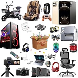 Mystery Box, Lucky Box, Smart Phone, een verrassingscadeau voor jou! Het is mogelijk om te openen: drones, slimme…