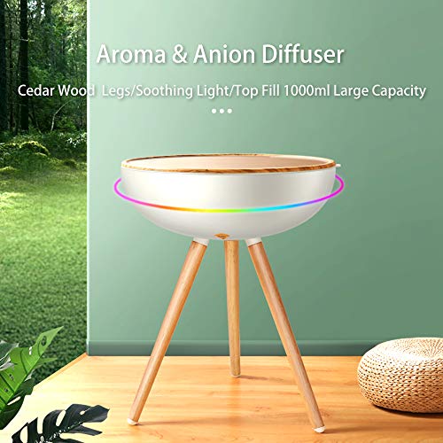 Large Diffuser Essential Oil Diffuser For Room Large Essential Oil Diffuser Humidifier, Big Diffuser, Wood Diffuser Easy Fill Clean Bpa Free #TOP3