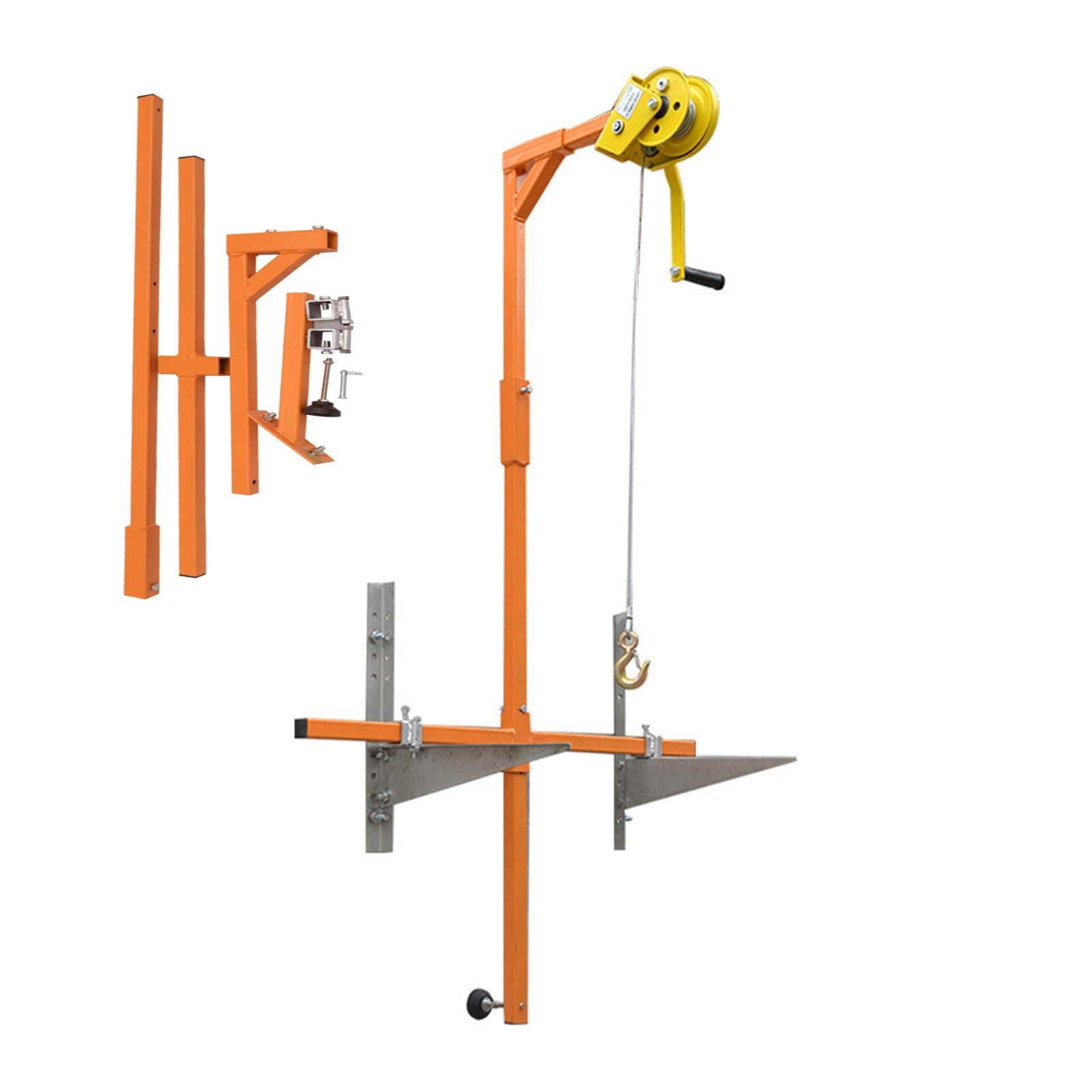 Soporte de aire acondicionado para elevar unidades pesadas de forma segura y sin esfuerzo
