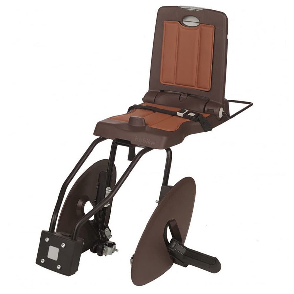 BOBIKE 8010500006 - Rear child bicycle seat CLASSIC Junior for frame mounting, for children 5 to 10 years up to 35 kg in colour Brown