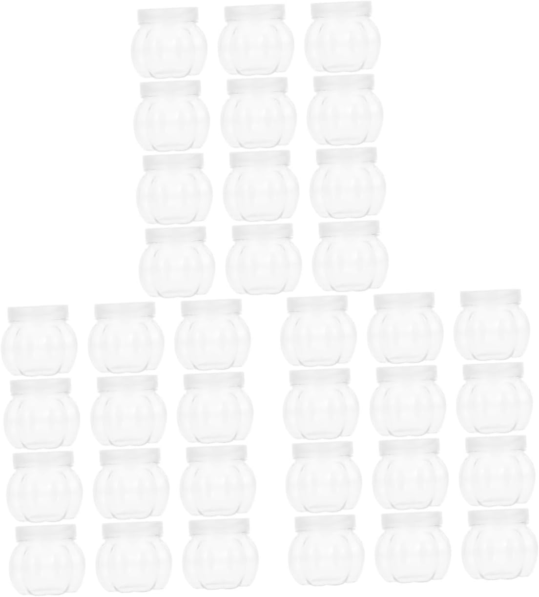 Cabilock 36pcs Pumpkin Shaped Candy Containers Versatile Candy Storage Boxes for Boys and Girls for Party Favors Halloween Treats Wedding Decorations and Daily Use