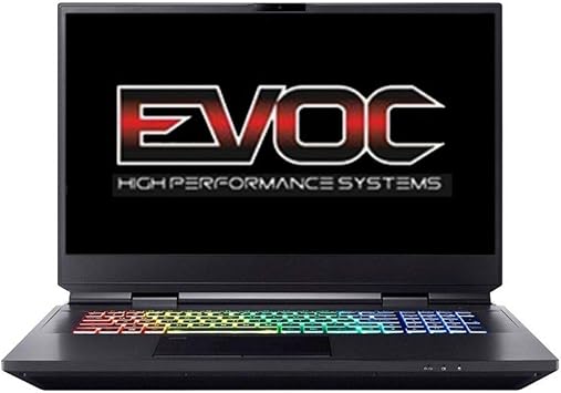 HIDevolution EVOC High Performance Systems X1702F X170KM-G 17.3" UHD, 3.7 GHz i9-10900K, RTX 3080, 32 GB 3200MHz RAM, 24 TB PCIe SSD