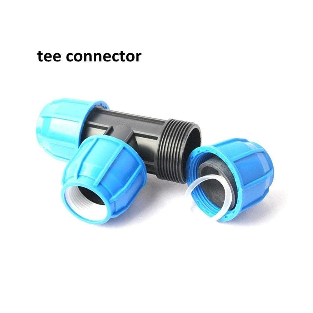 Strumenti di riparazione di tubi Plastic ID 63 millimetri 2 pollici connettore rapido for PVC PPR tubo di riparazione Acqua tubo PE Farm adattatore del tubo congiunto giardino (Color : Straight conne