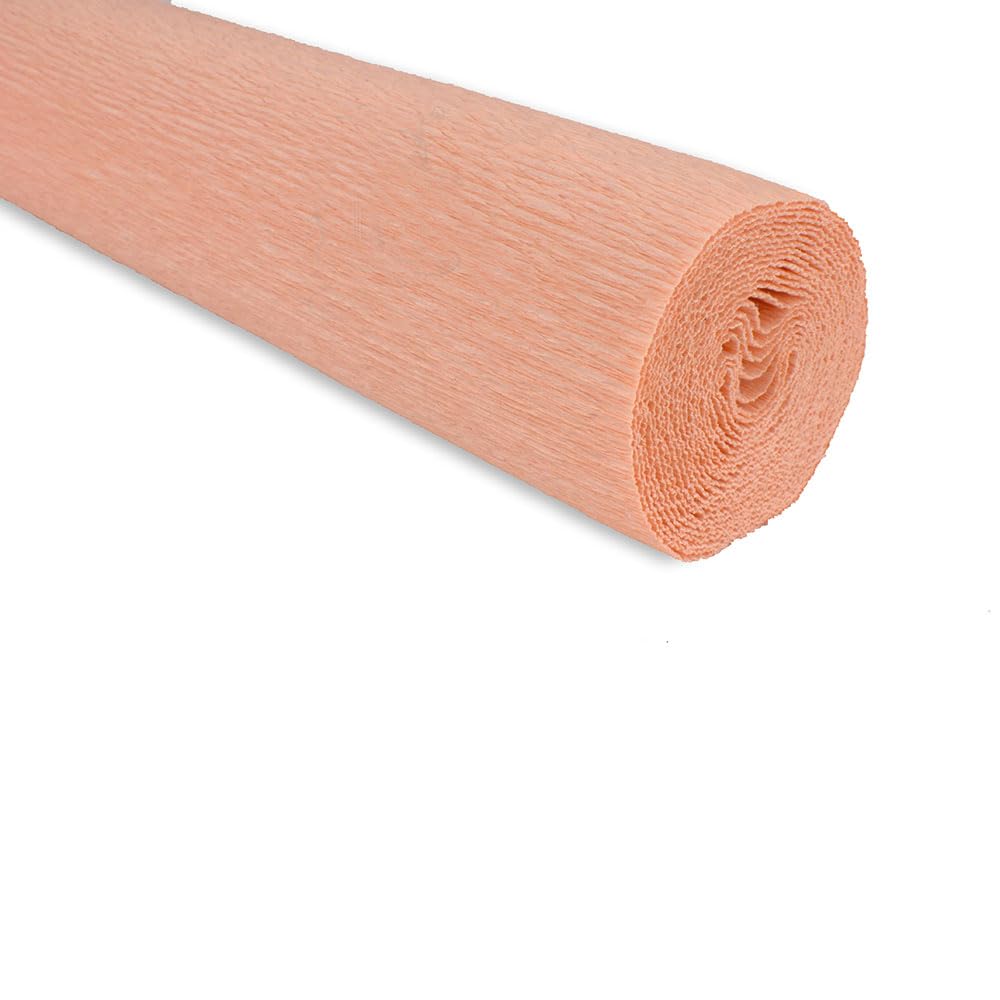 Floristrywarehouse Nude Crepe Paper Roll 180G (50 X 250Cm) (Shade 17A4)