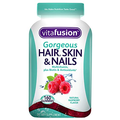 Vitafusion Gorgeous Hair, Skin & Nails Multivitamin, 160 Count (Packaging May Vary)