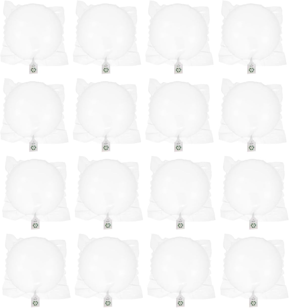 Transparent Inflatable Hat Support Air Packaging Bags 50Pcs Round Shaper for Hat Protection Cushioning Prevents Deformation Pressure Damage for Shipping and Storage