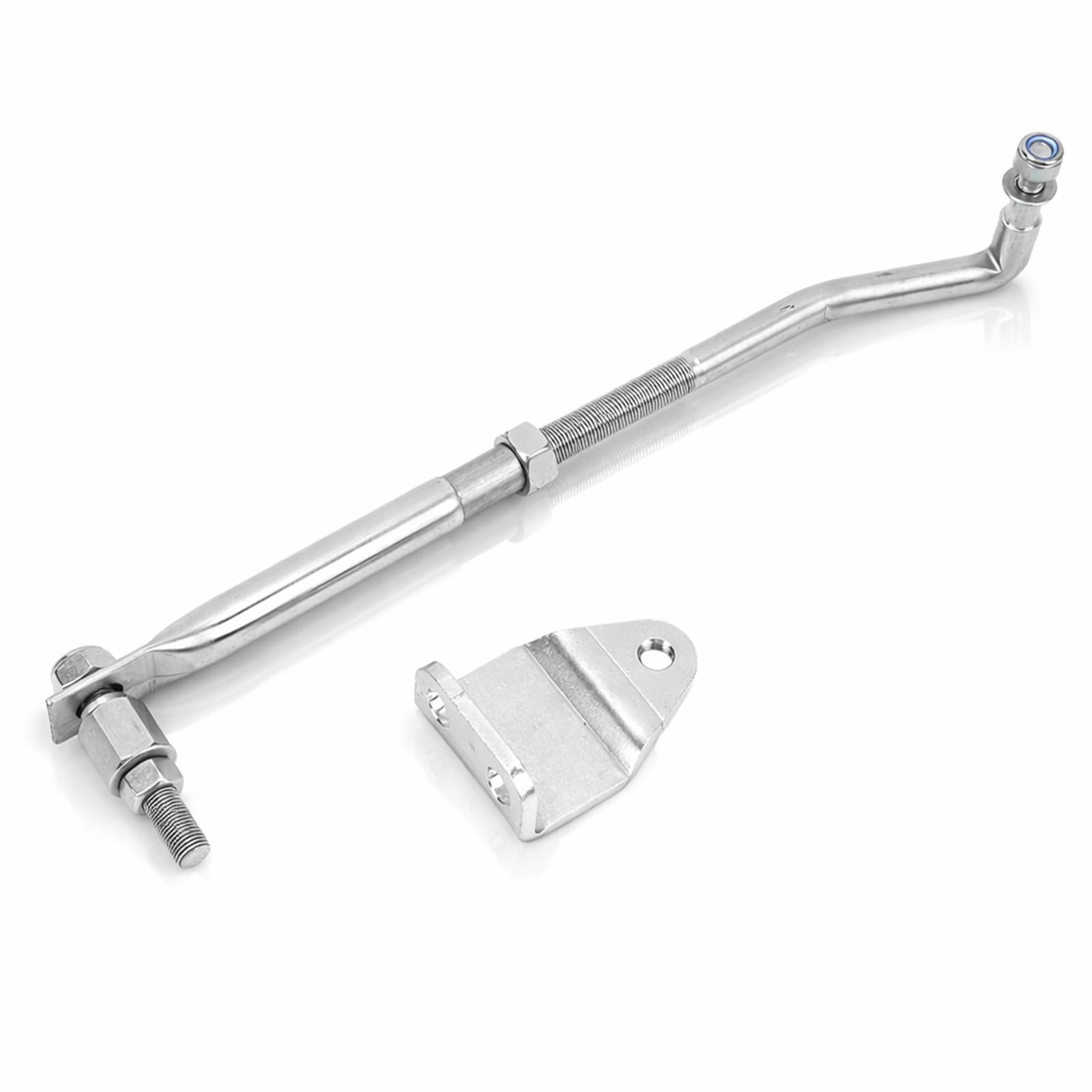 Motor Steering Link, 265‑315mm Adjustable Steering Arm with Mounting Bracket Universal Stainless Steel Outboard Steerings Connecting Link for 15HP-200HP Outboard Engine