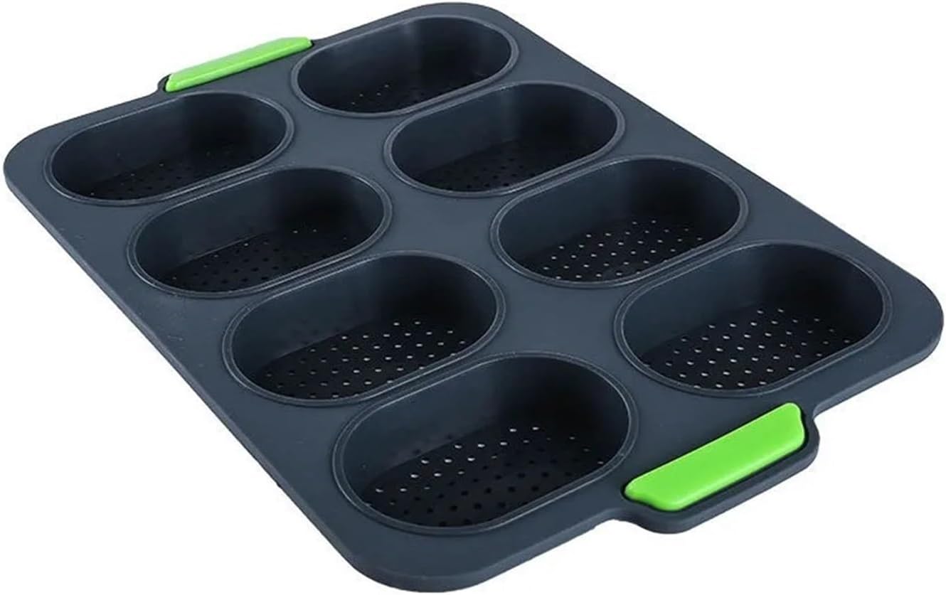 1PC Non-Stick Bread Mold Party DIY Mini Baking Tray Silicone Round Baker Tool Pan