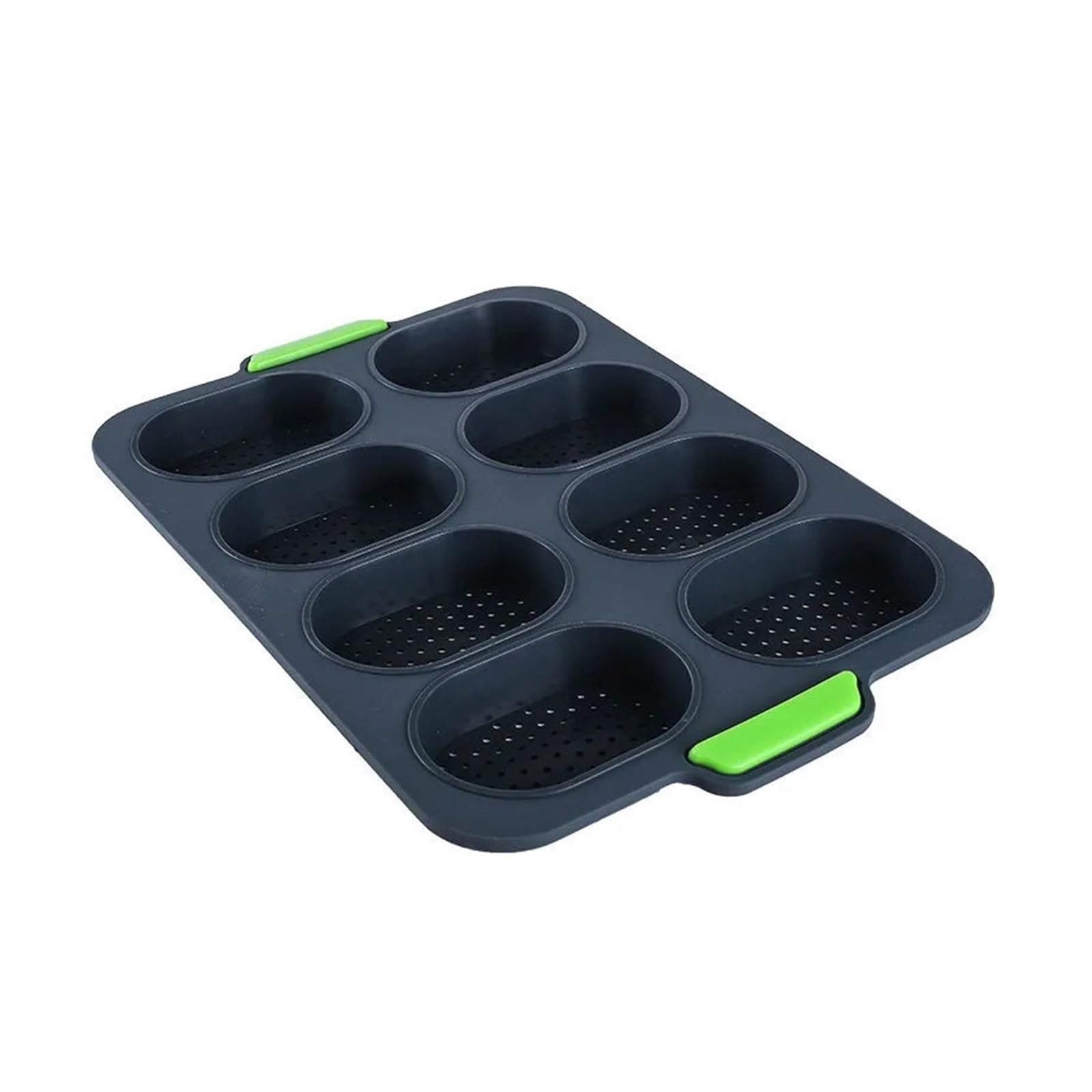 Molde antiadherente para pan con desmoldado fácil y silicona flexible redonda