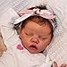 GXDHOME Bambole del Bambino Rinata Ragazza Addormentata 46 Cm Bambola Realistica del Bambino Femminile Realistico della Neonata della Neonata della Neonata for La Figlia del Buonanotto