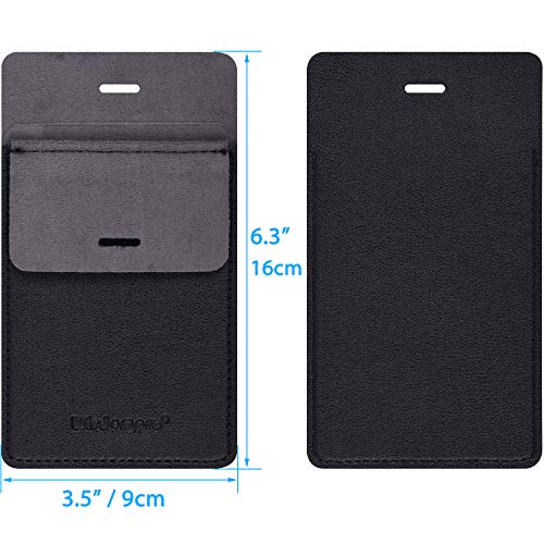 Wisdompro W-3XPULEATHERPOCKETPROTECTOR-BLK-AMZ Pocket Protector, 3 Pack Pu Leather Heavy Duty Pen Holder Pouch thumb #2