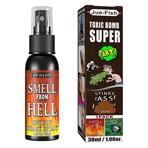 ORTUH Tricky Liquid Fart, 30ml Potent Ass Fart Sprays, Safe and Portable Extra Strong Stink Tricky Toys, Prank Stuff & Joke Toys for Adults and Kids Cover