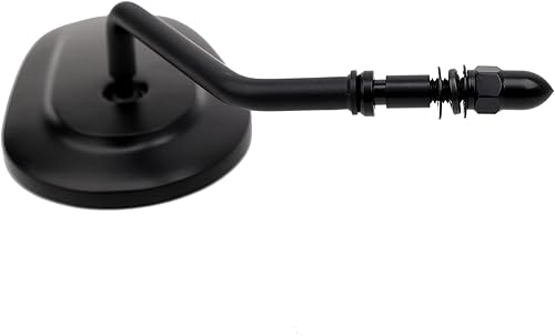 Miniatura 4 de Minho Espejo retrovisor de motocicleta HD para Harley SportsterDyna GlideSoftailRoad KingElectra Glide 1982-2023, 1 par negro